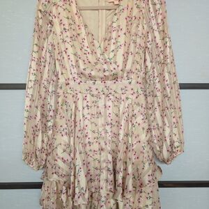 Versona Charmed With Hearts Romper NWT Flowy Romper
